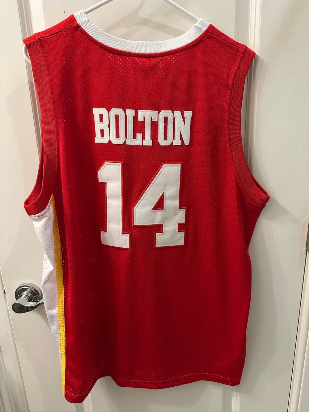 Troy Bolton Wildcats Red #14 Basketball Jersey - Team Replica